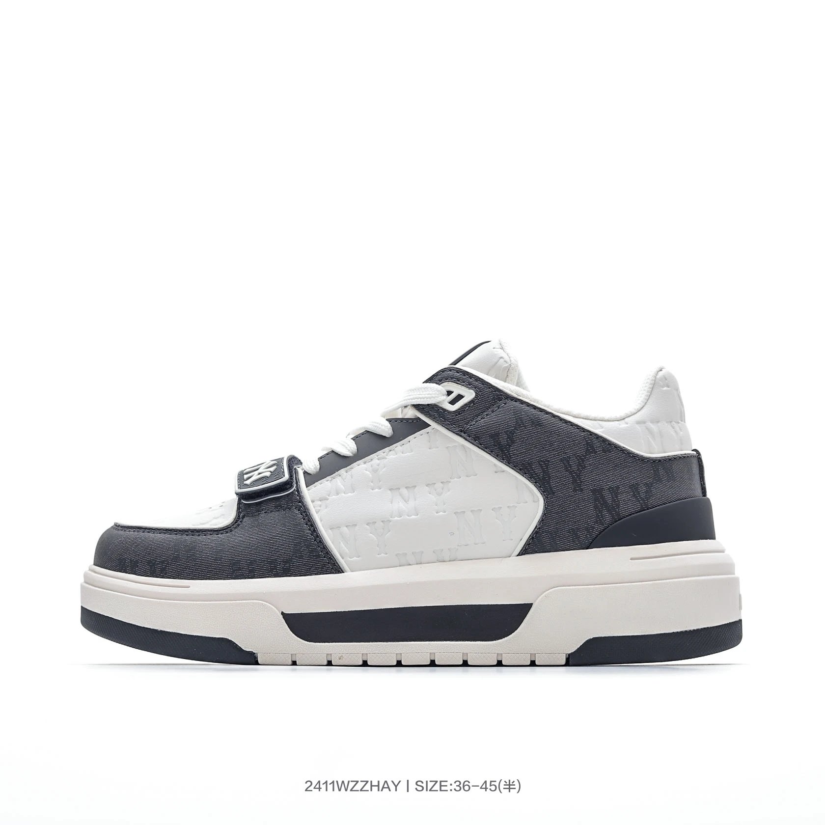MLB Yankees White Chunky Dad Sneakers Shoes