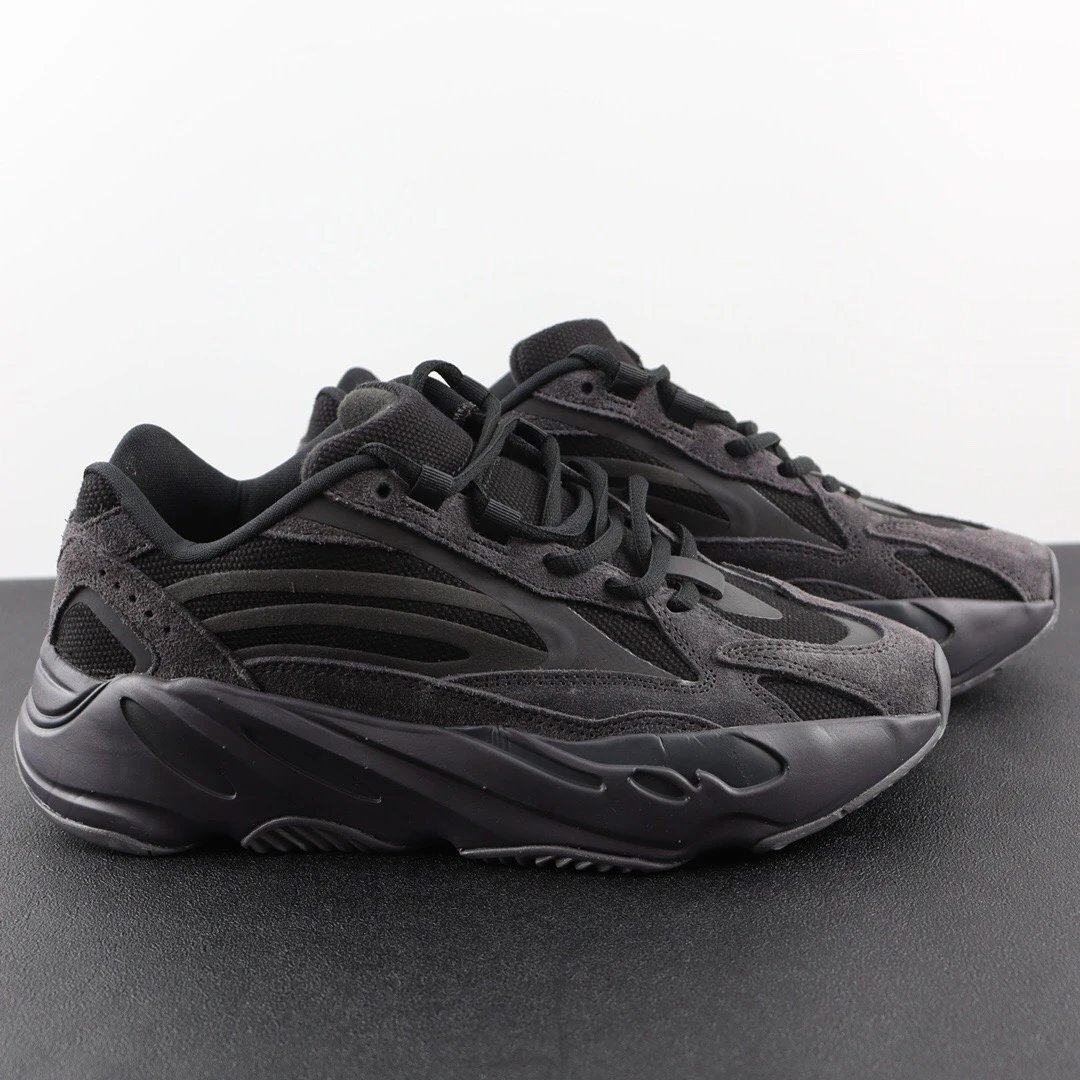 Adidas Yeezy Boost 700 V2 Vanta Black Chunky Sneakers