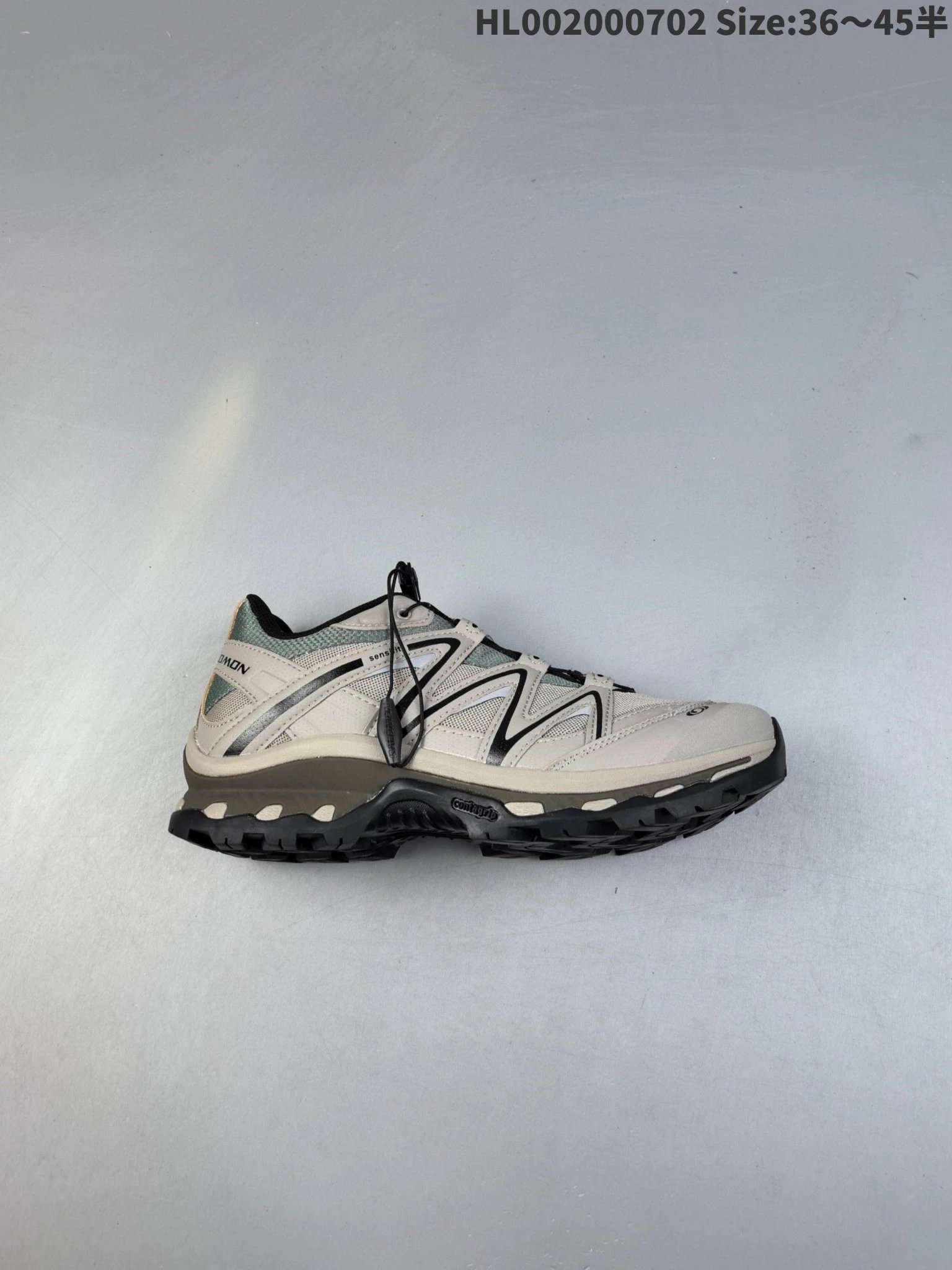Salomon XT Beige Trail Running Shoes Quick Lace Sole