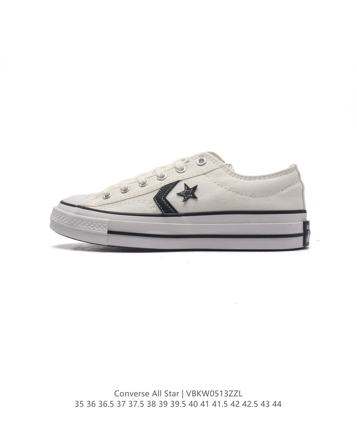 Converse All Star Off-White Low Top Platform Sneakers