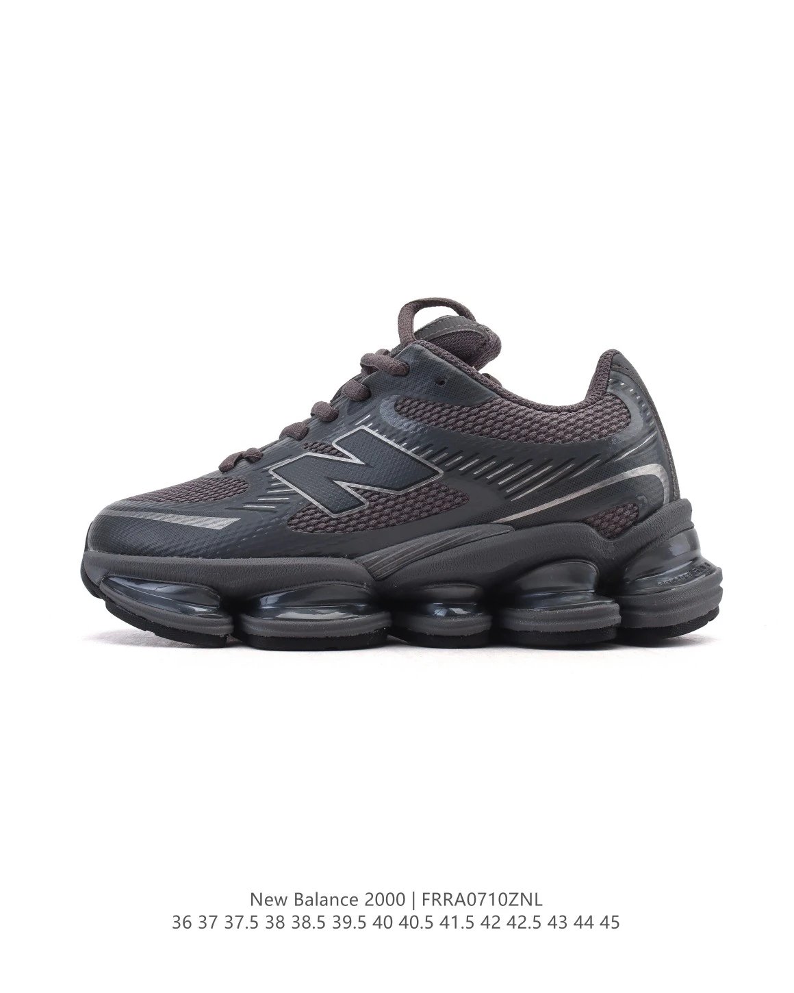 New Balance Retro Gray White Mesh Running Shoes
