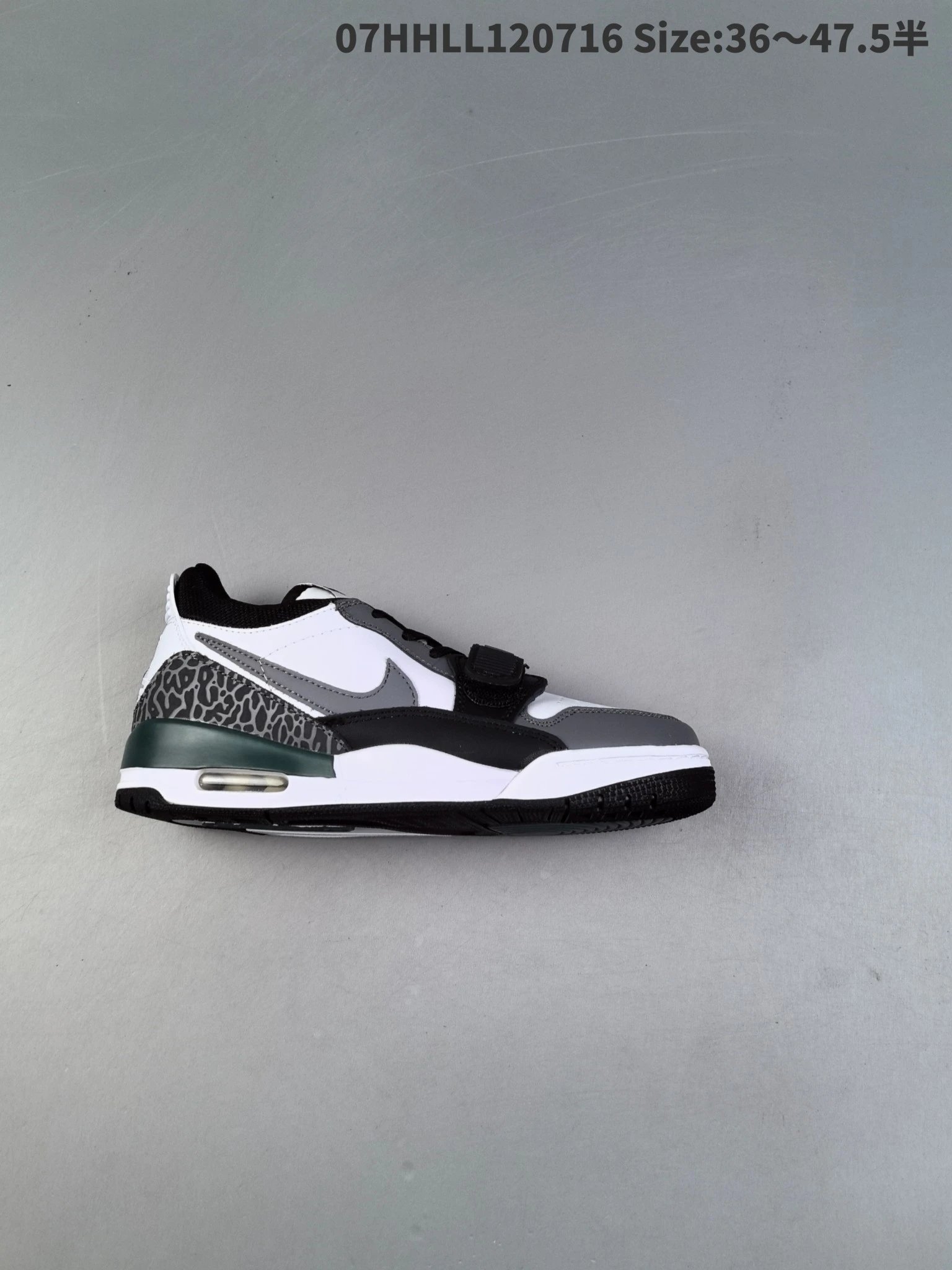 Nike Air Jordan Legacy 312 Low White Black Leopard Sneakers