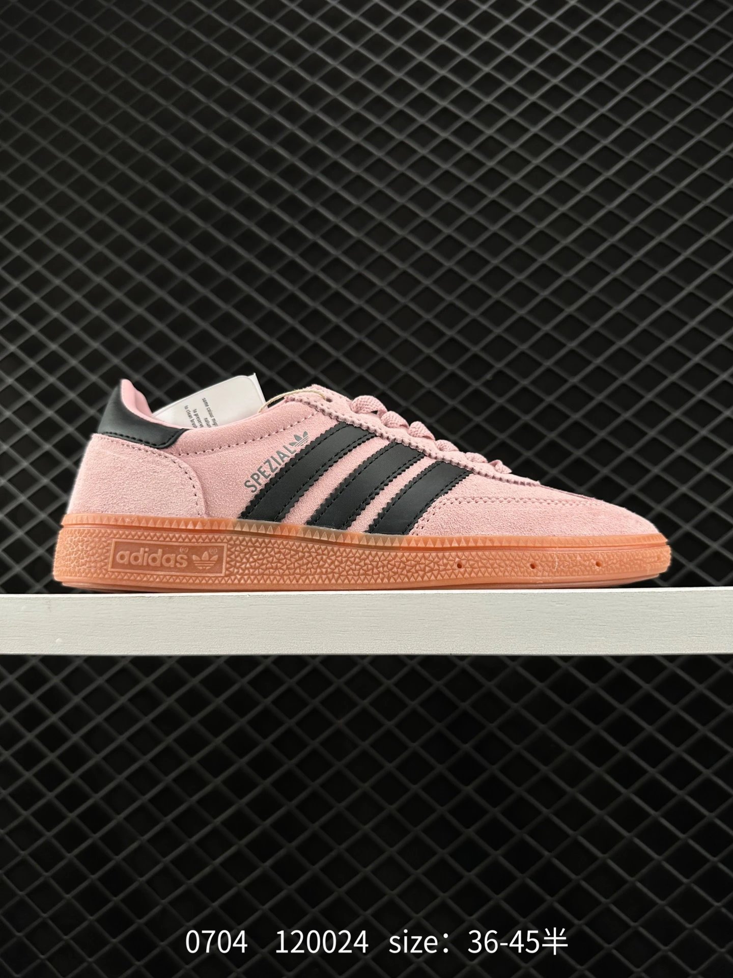 Adidas Originals Spezial Pink Suede 3-Stripes Sneakers