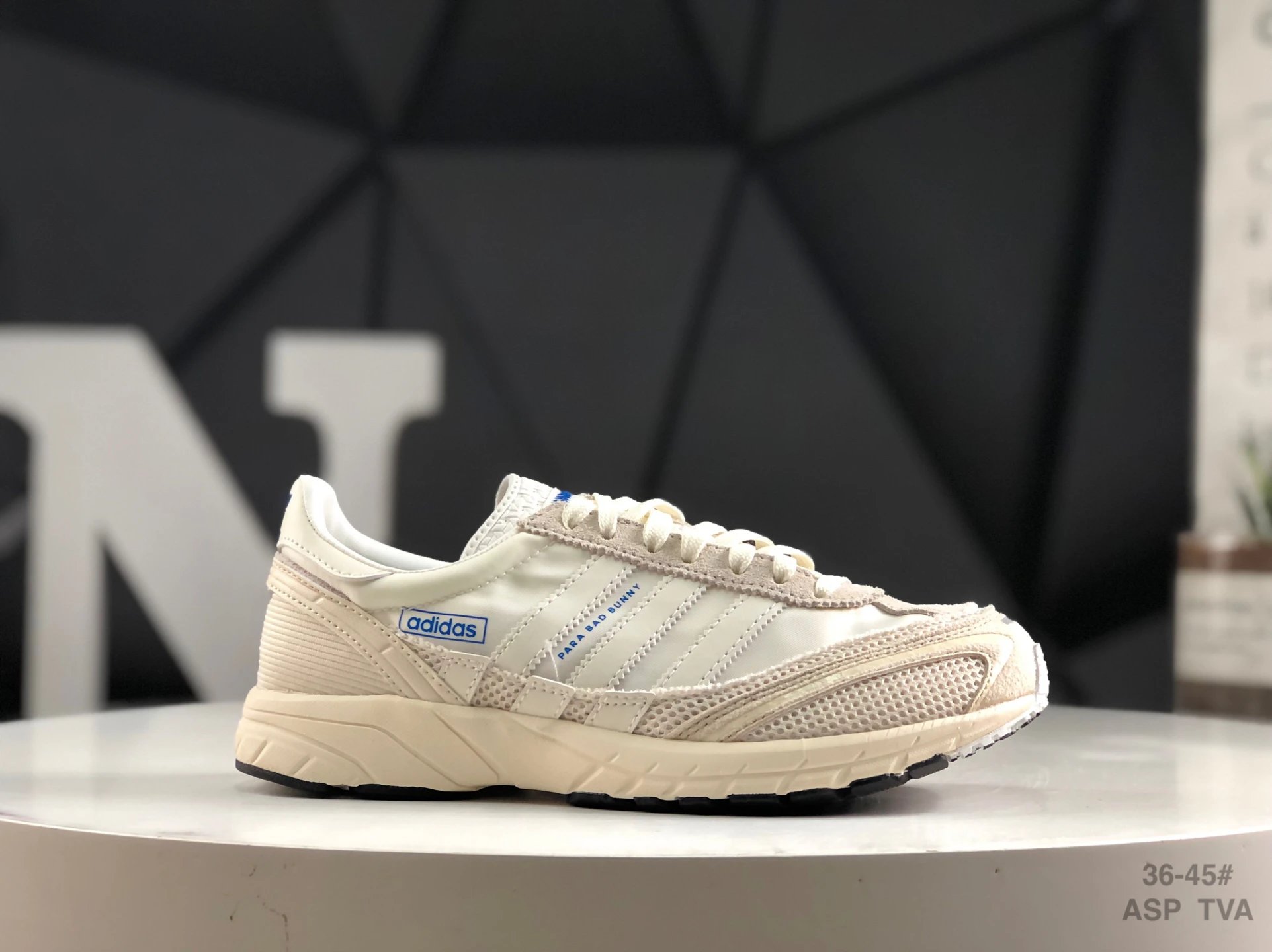 Adidas Bad Bunny Cream Beige Retro Running Shoes