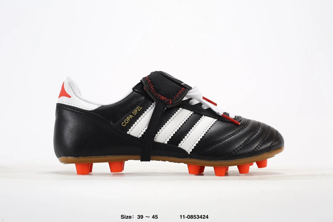 Adidas Copa Spezial Black White Leather Soccer Cleats