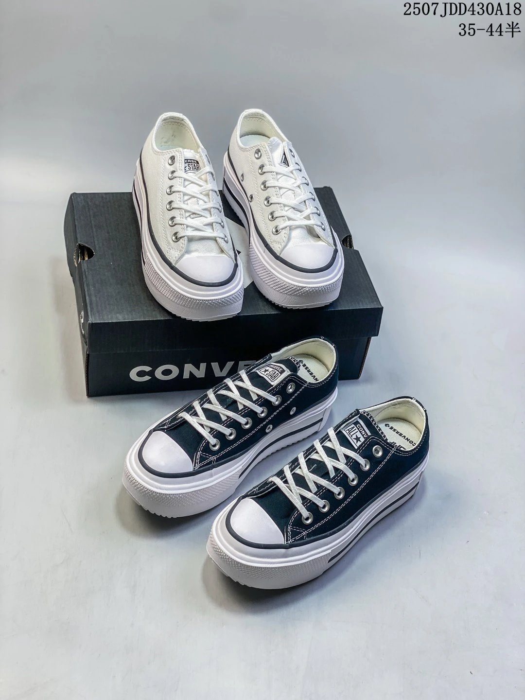 Converse Chuck Taylor Low Top Platform Canvas Sneakers