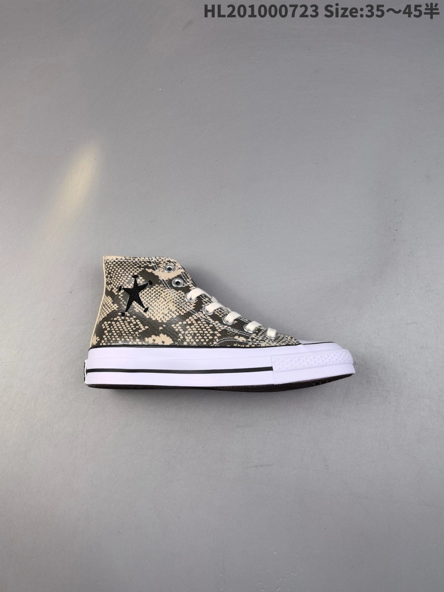 Converse Chuck 70 Snakeskin High Top Platform Sneakers
