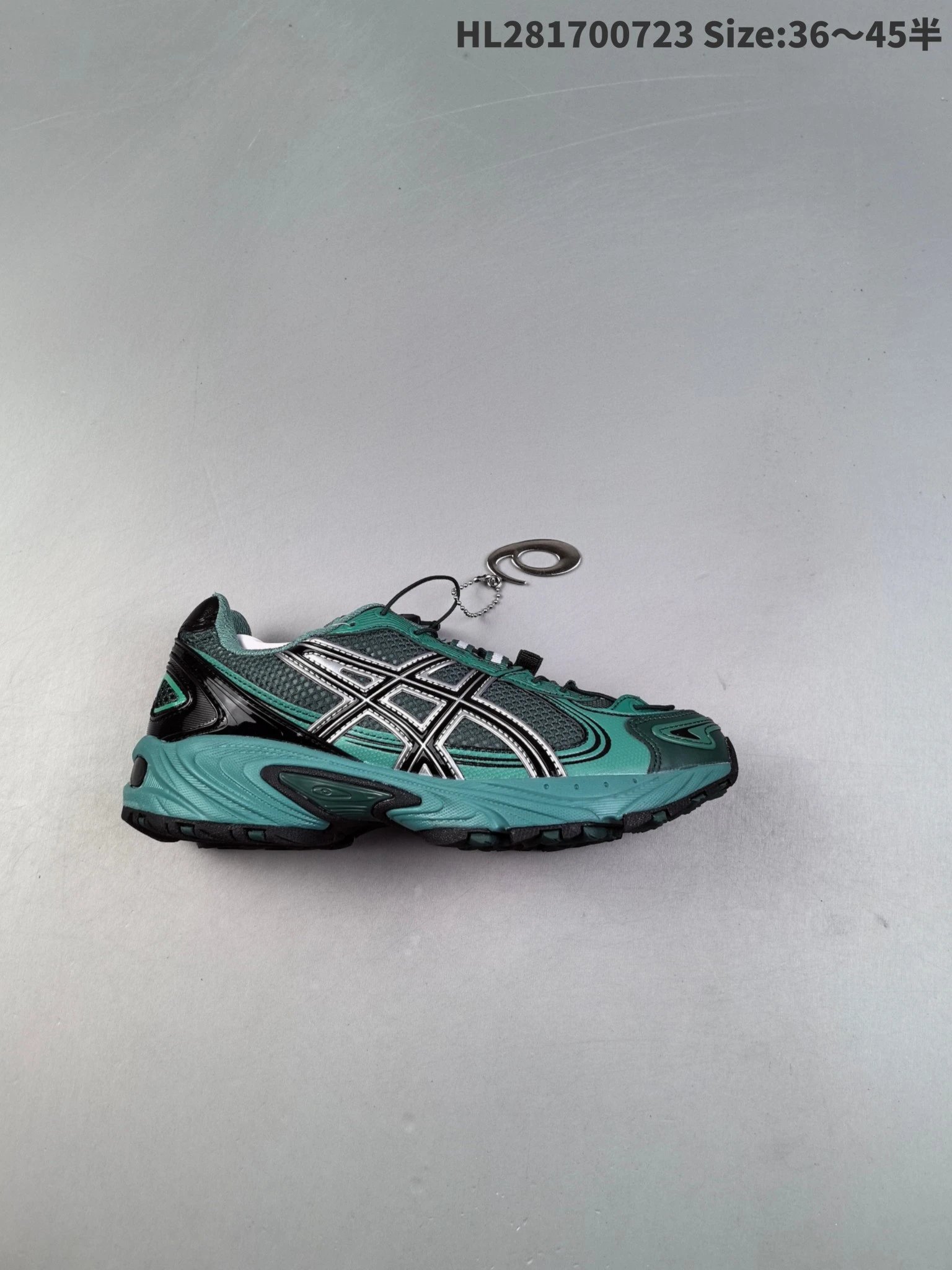 Asics Lago Blue White Mesh Running Sneakers