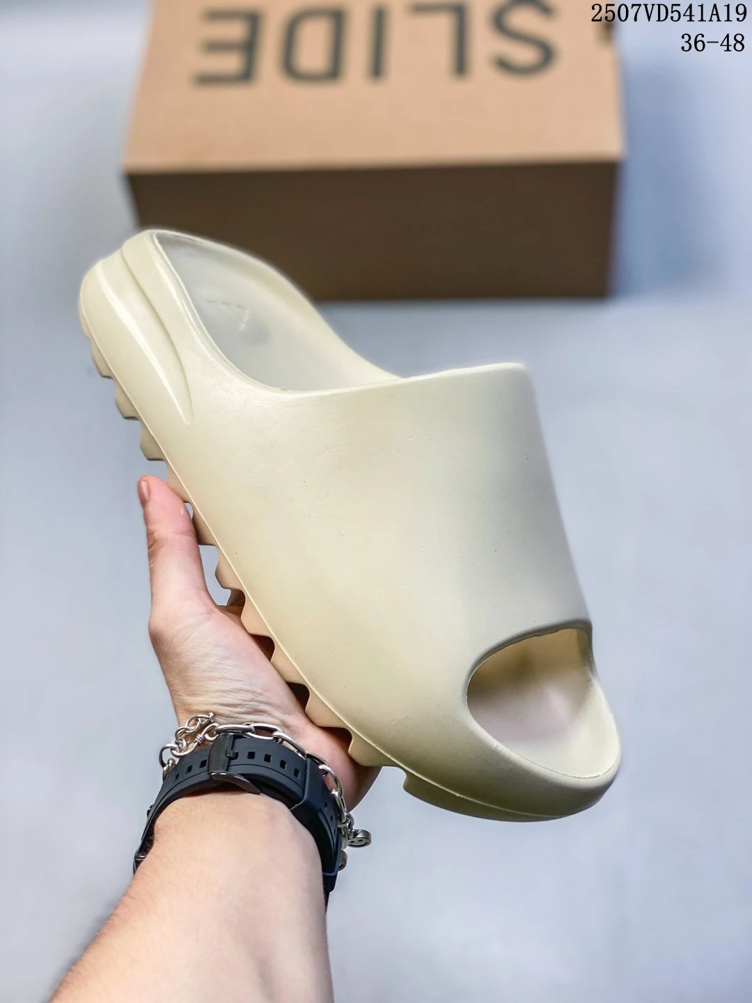 Adidas Yeezy Bone White EVA Foam Slide Sandals