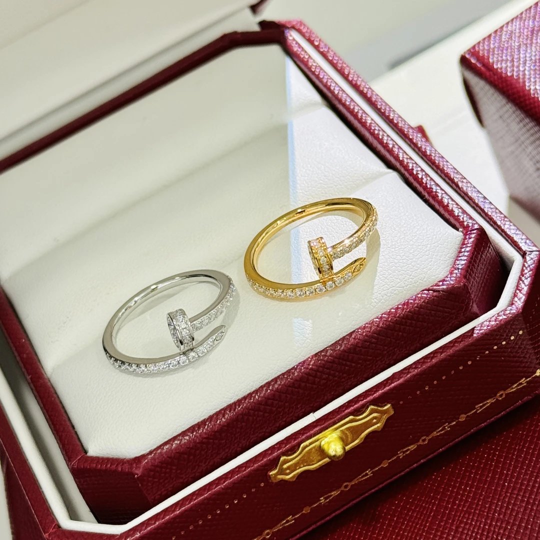 Cartier Love 18K Rose Gold Diamond Screw Bracelet