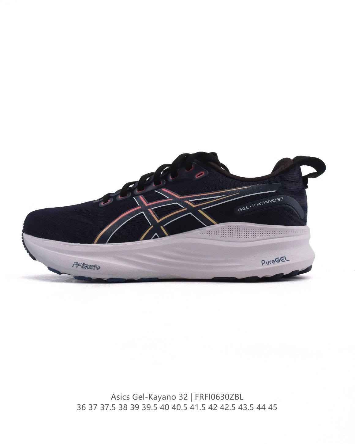 ASICS Classic Blue White Mesh Running Shoes