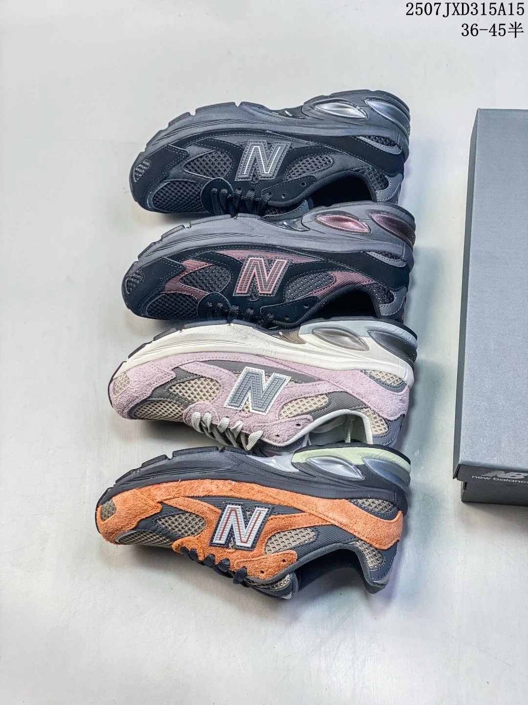 New Balance 9060 Black Gray Retro Chunky Running Shoes