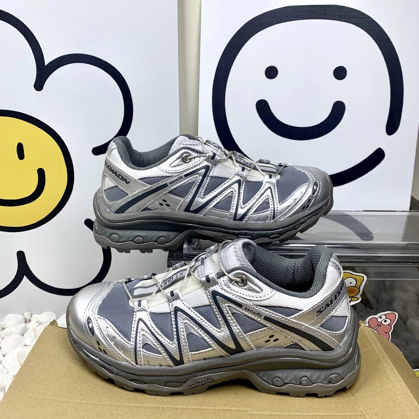Salomon XT-Quest Silver Trail Running Shoes