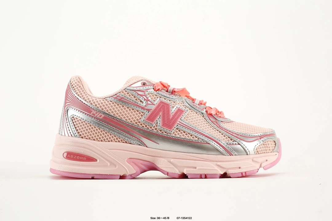 New Balance 530 Pink Silver Mesh Retro Sneakers