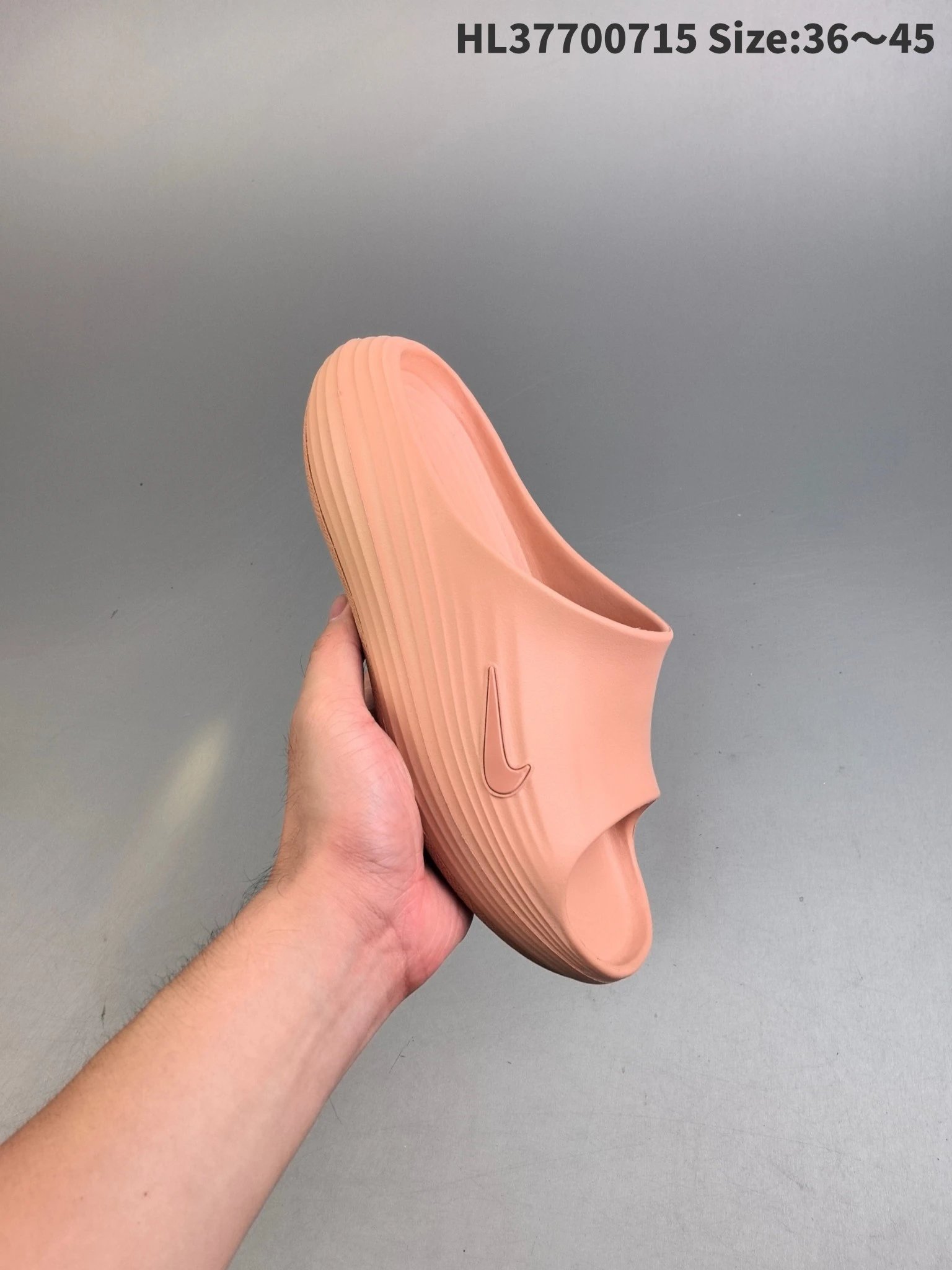 Nike Pink Orange EVA Foam Clog Slides Unisex Sandals