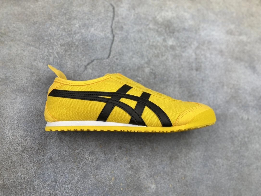 Onitsuka Tiger White Red Retro Running Sneakers