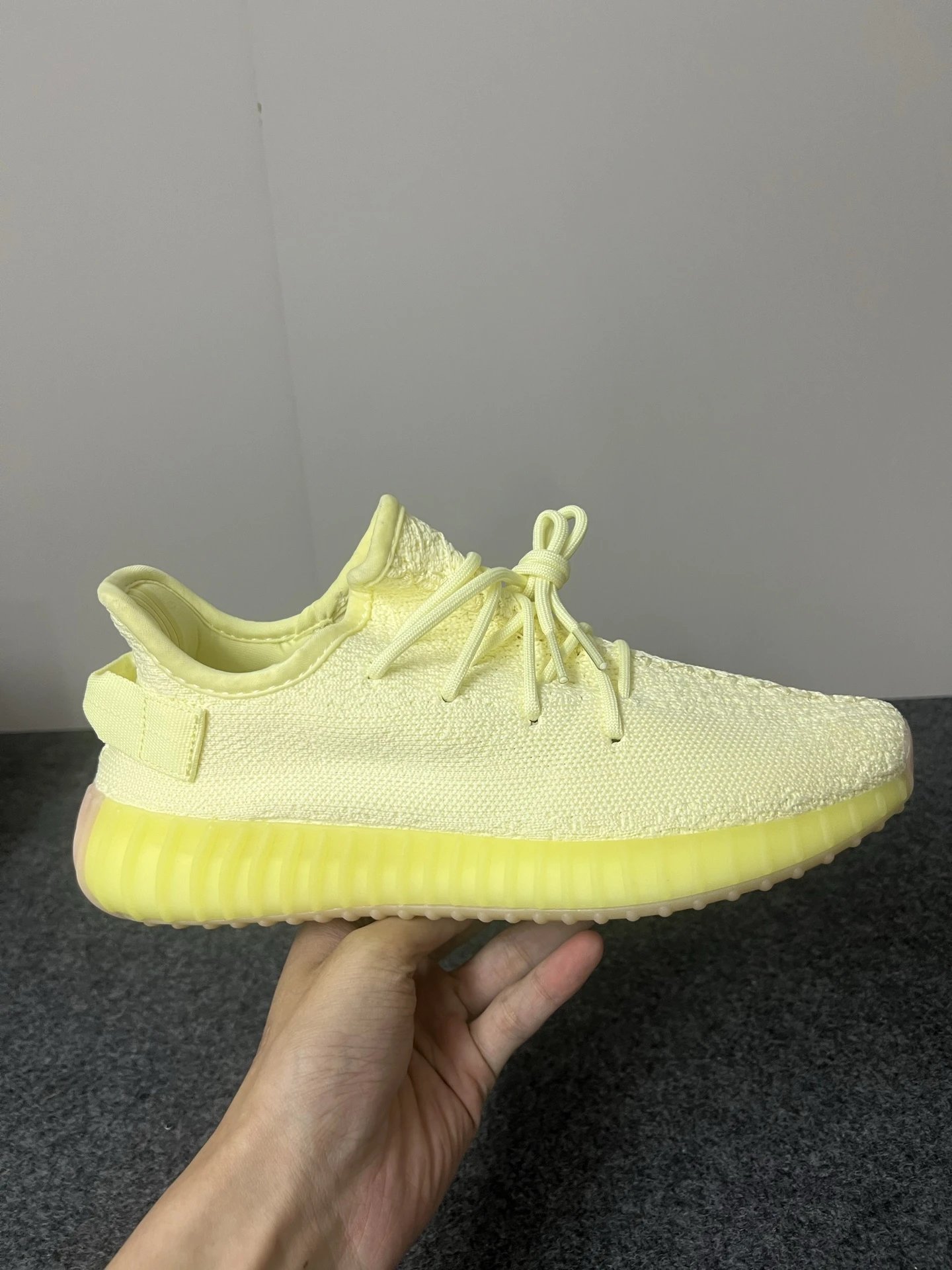 Yeezy Boost 350 V2 Butter Yellow Low Top Sneakers