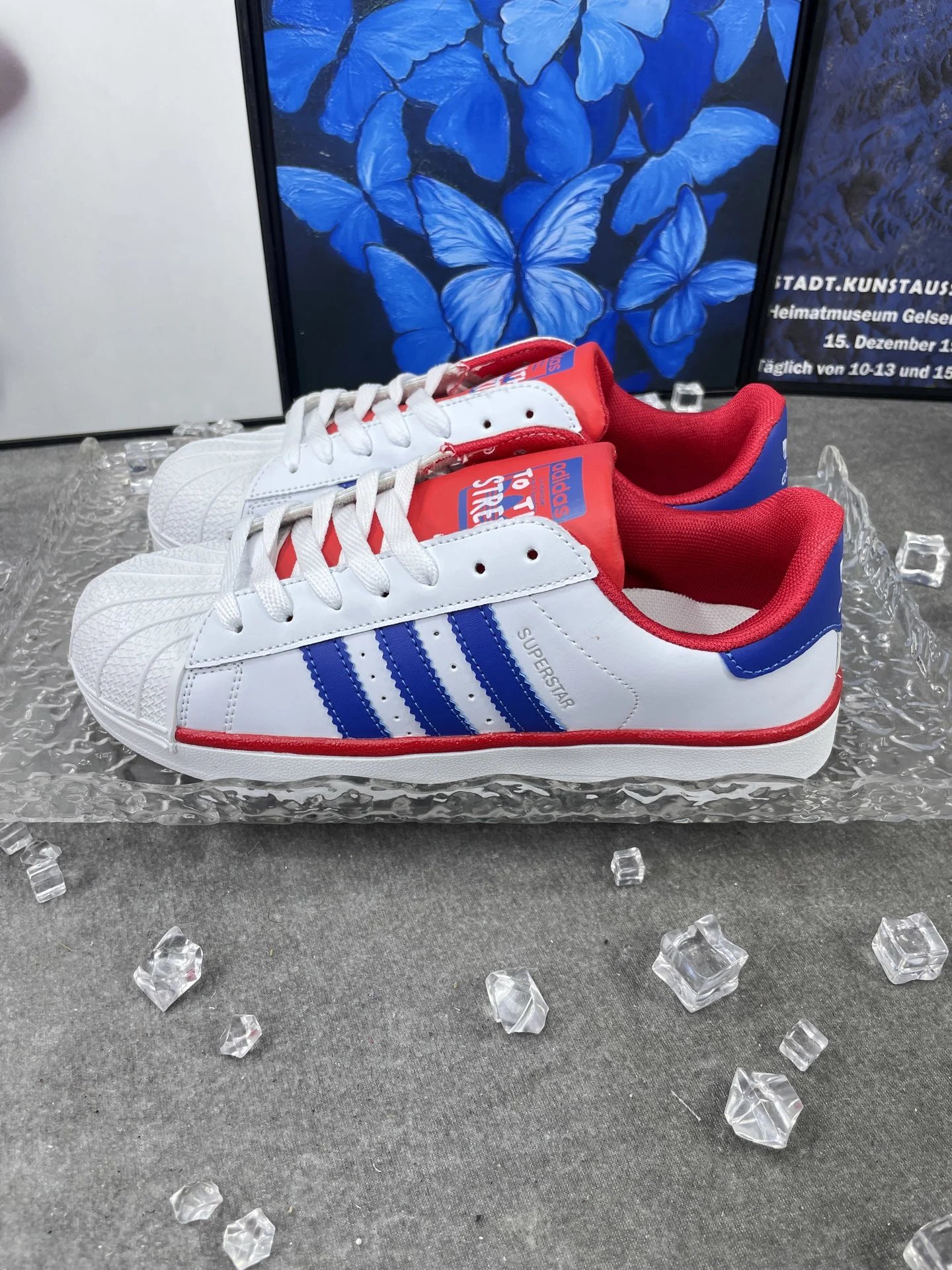 Adidas Trefoil Black White Classic Sneakers