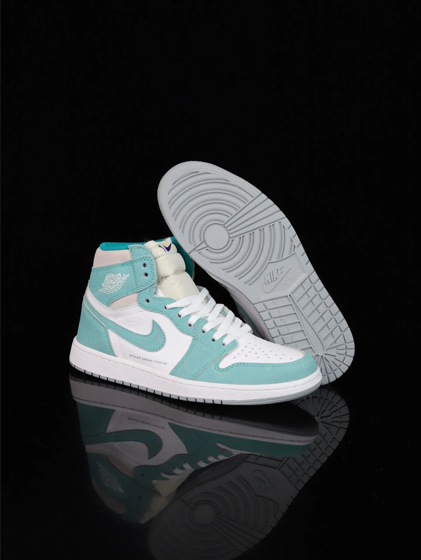 Air Jordan AJ1 High OG Tiffany Blue White Shoes