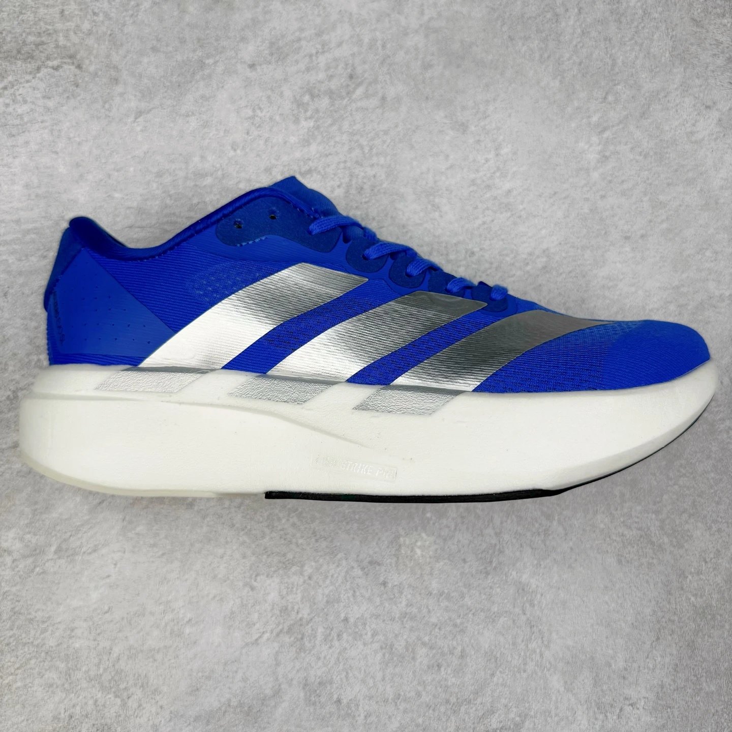 Adidas Blue Mesh Low-Top 3-Stripes Running Unisex Sneakers