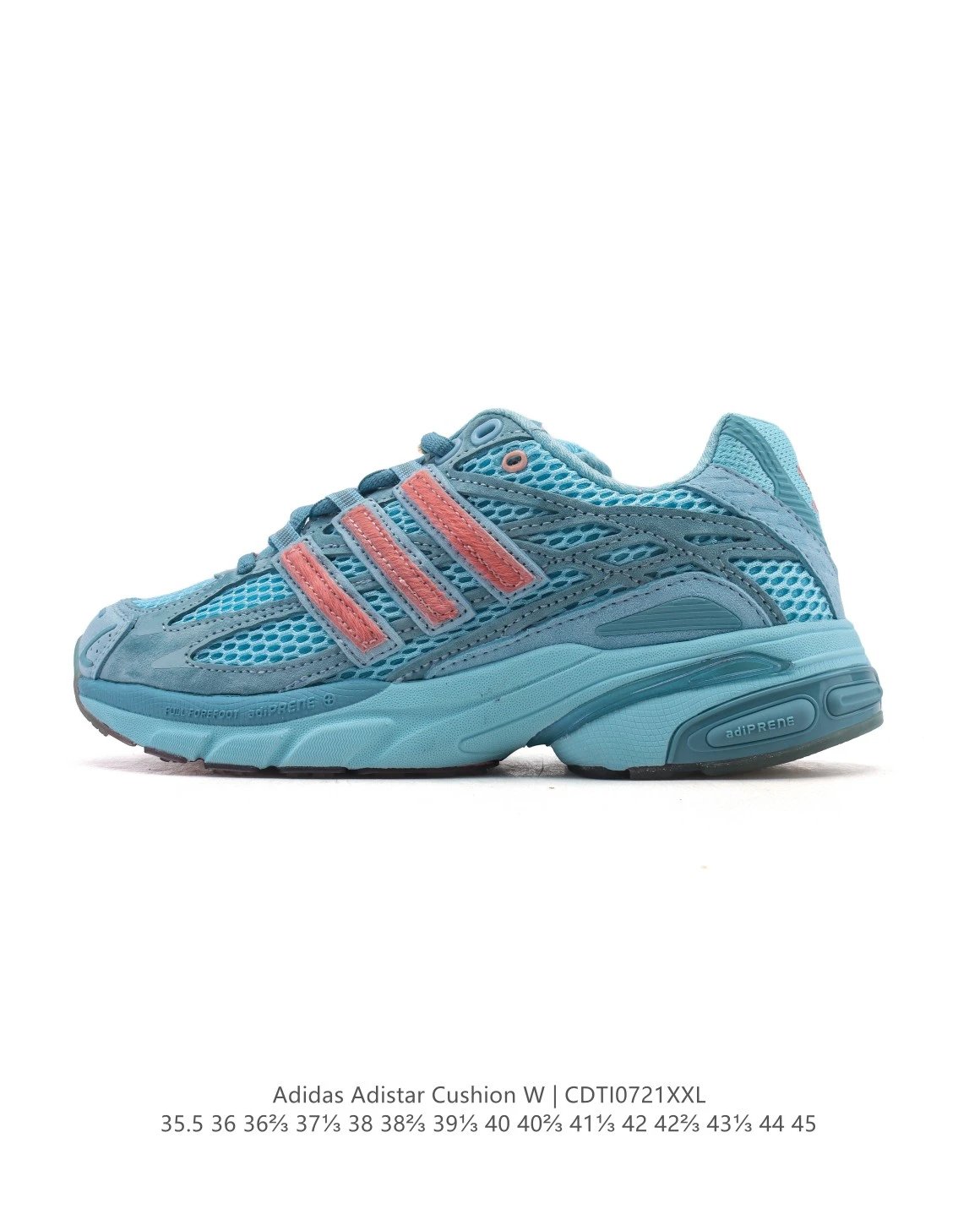Adidas Adistar Cushion W Blue Pink Running Shoes