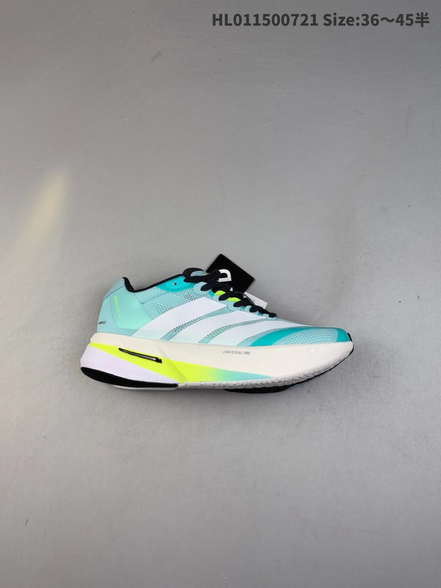 Adidas Lightstrike Pro Blue White Neon Running Shoes
