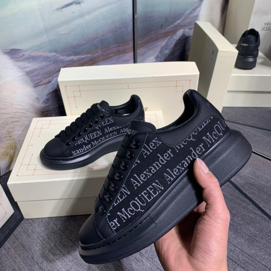Alexander McQueen Oversized White Platform Sneakers