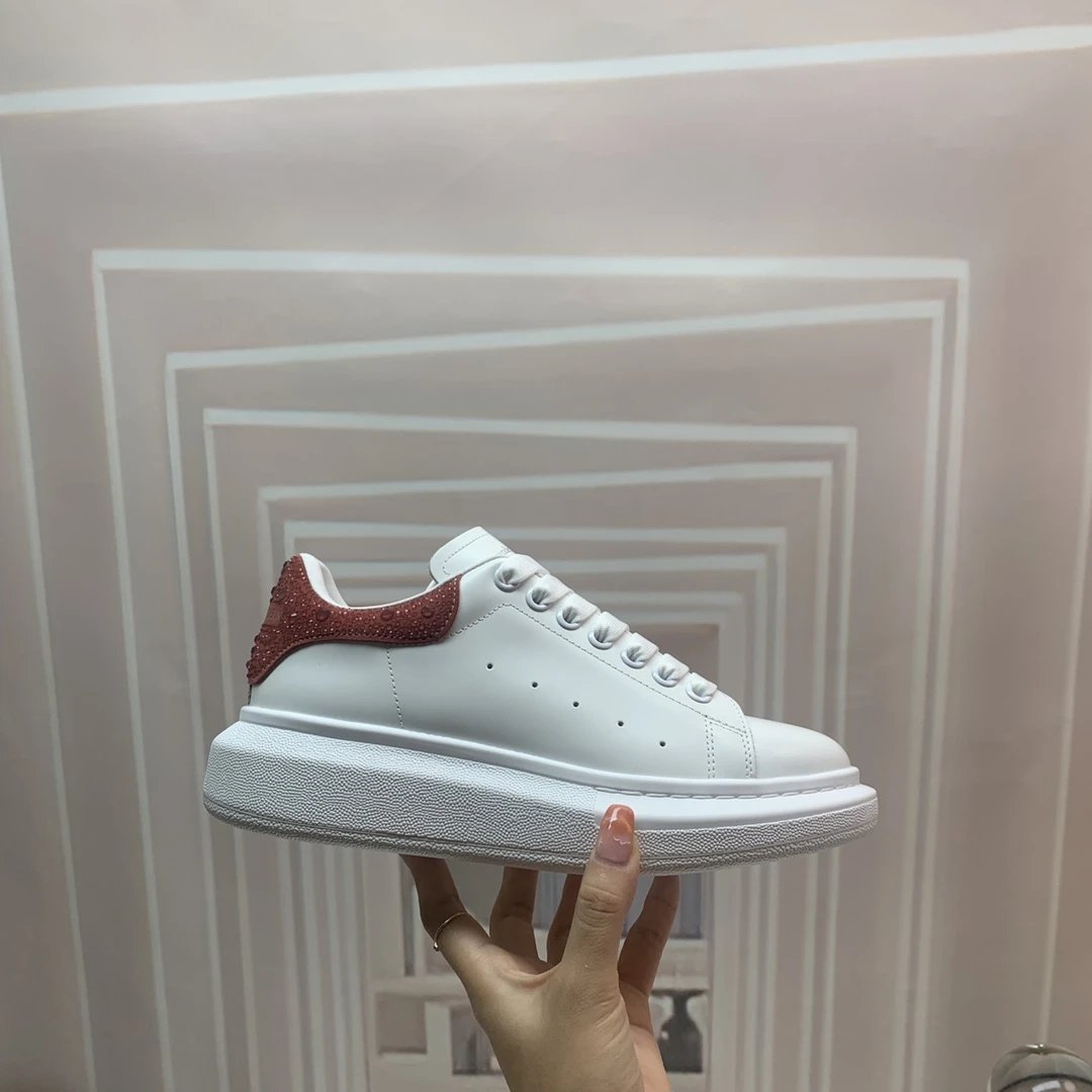 Alexander McQueen White Platform Sneakers Shoes