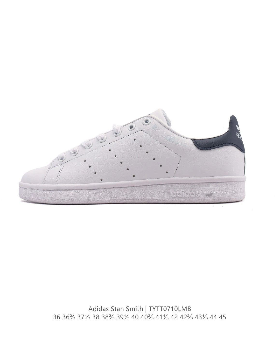 Adidas Stan Smith White Leather Low-Top Sneakers