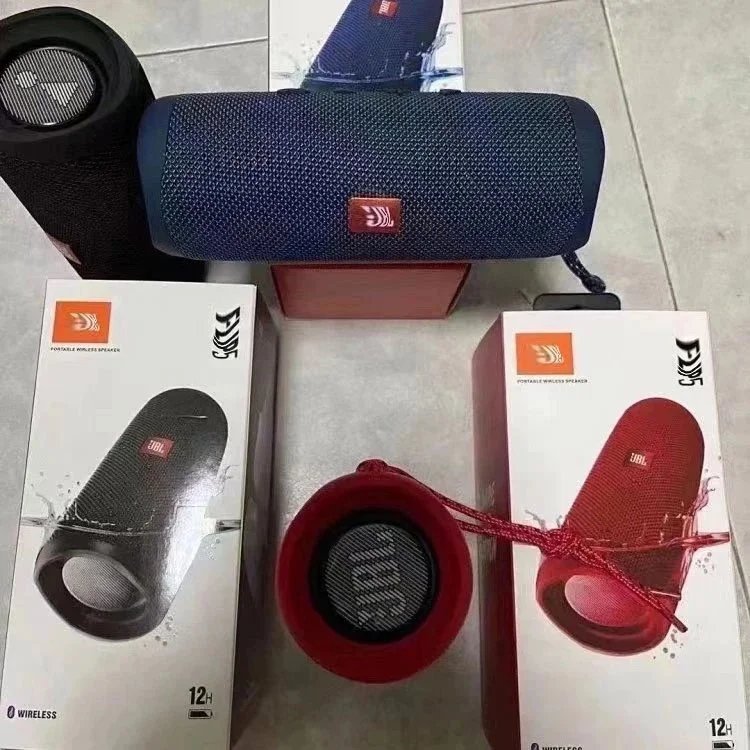 JBL Flip 5 Black Portable Speaker - 6