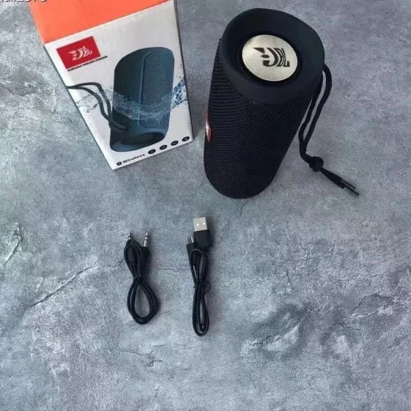JBL Flip 5 Black Portable Speaker - 7