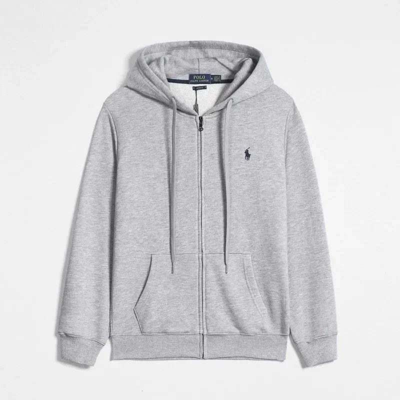 Zipper Hooded Sweatshirt