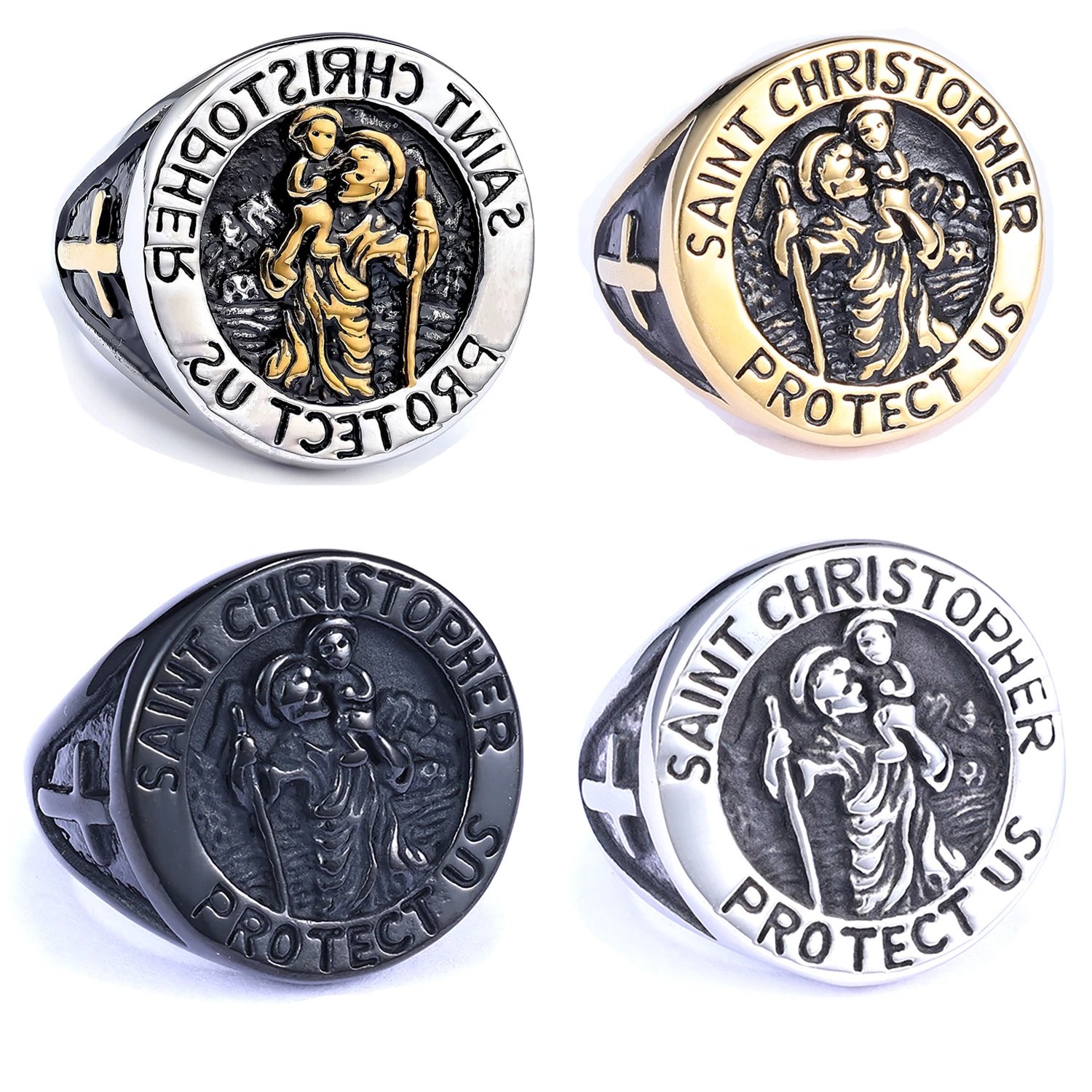 Archangel Christopher Ring