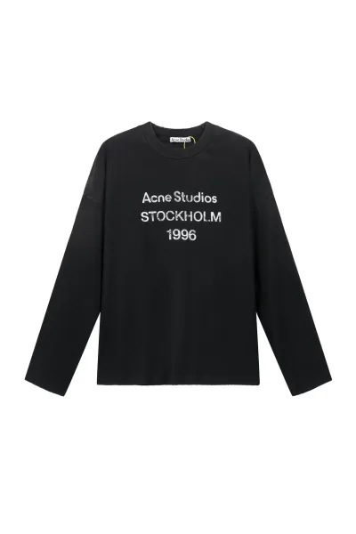 Acne Studios Stockholm 1996 Long-Sleeve T-Shirt Navy - 11