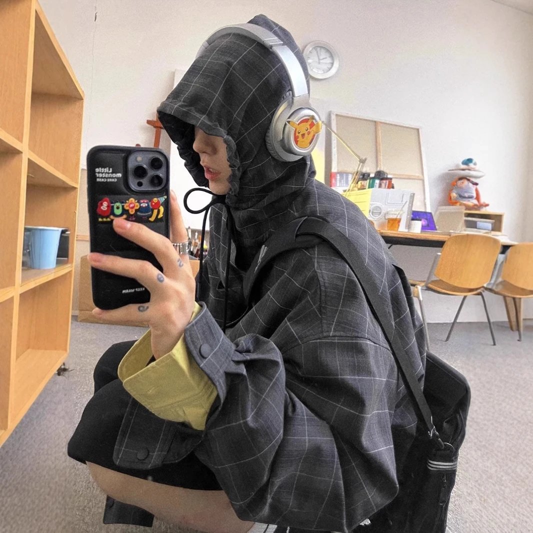 A*rocean American Oversized Hooded Coat