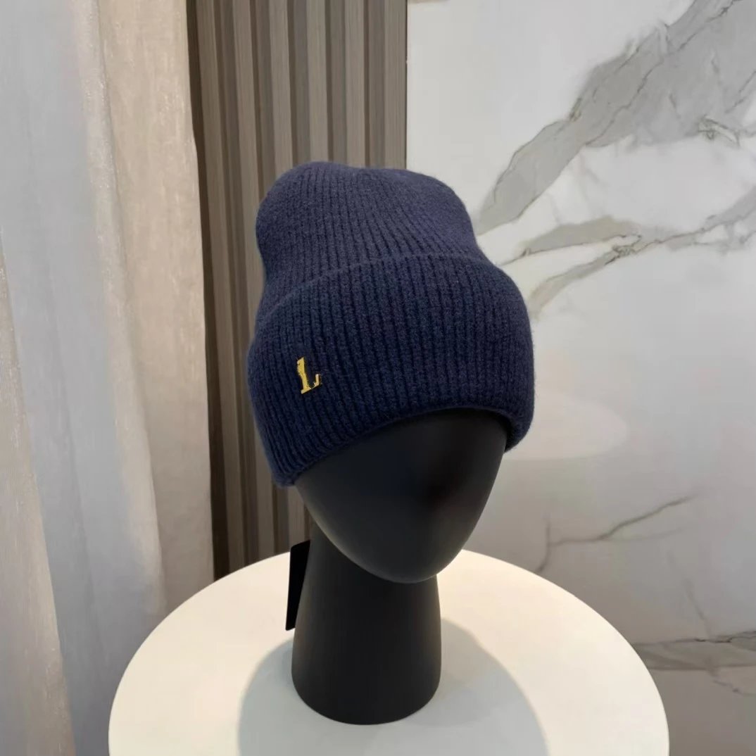 Celine Logo-Embellished Ribbed Knit Beanie White - 9