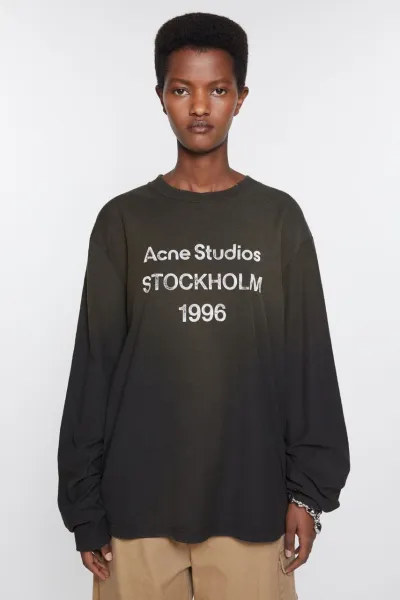 Acne Studios Stockholm 1996 Long-Sleeve T-Shirt Navy - 8