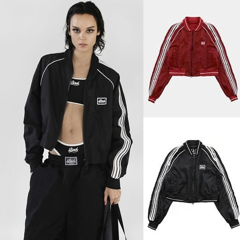 Vintage Letter Embroidered Baseball Jacket