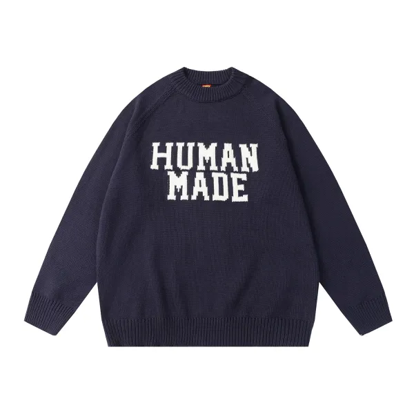 Human Made Dog Knit Sweater Army Green - 9
