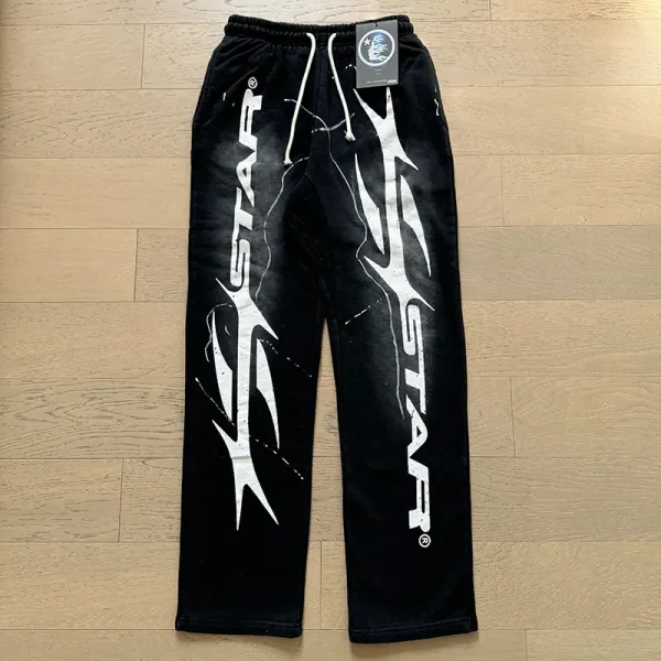 K1X Star Graphic Sweatpants Black - 1
