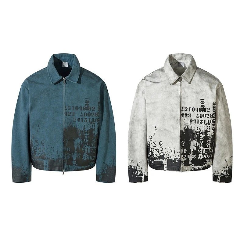 Vintage Distressed Denim Jacket