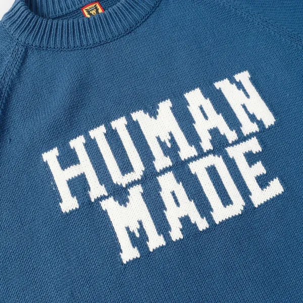 Human Made Dog Knit Sweater Army Green - 20