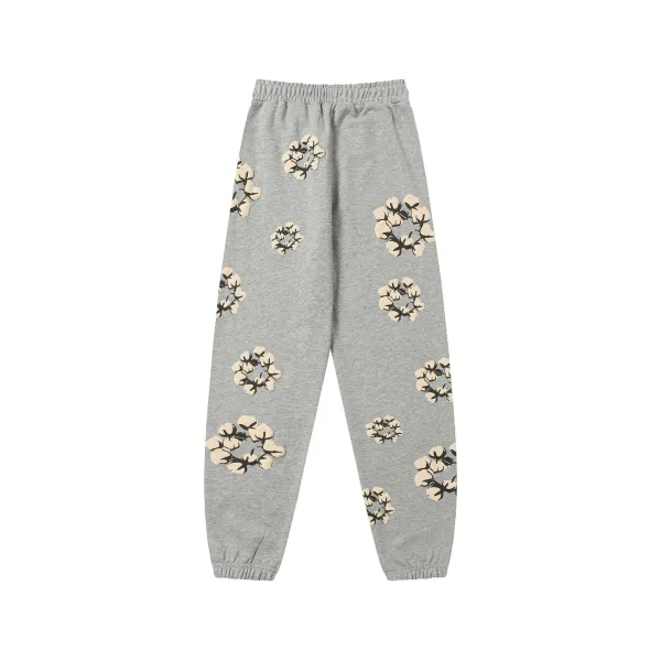 Gucci Cotton Poppy-Print Sweatpants Red - 35