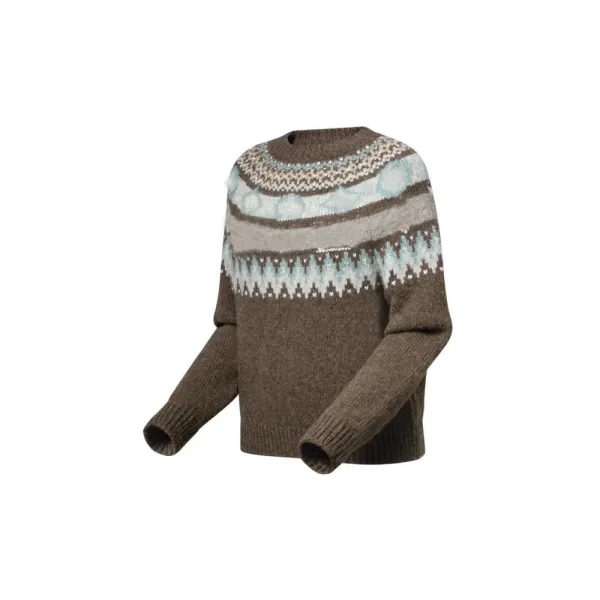 Missoni Fair Isle Knit Sweater Brown Multicolor - 5