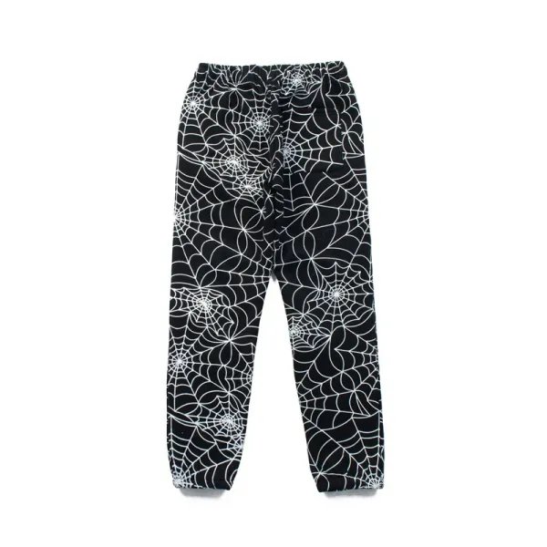 Off-White x Spider-Man Graphic Print Black Sweatpants - 17
