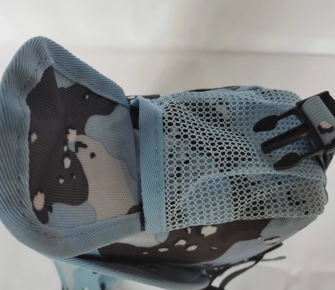 Supreme Mesh Utility Belt Bag Light Blue Camo Crossbody Bag - 9