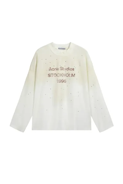 Acne Studios Stockholm 1996 Long-Sleeve T-Shirt Navy - 44