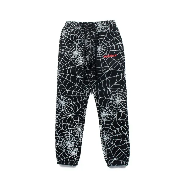 Off-White x Spider-Man Graphic Print Black Sweatpants - 16