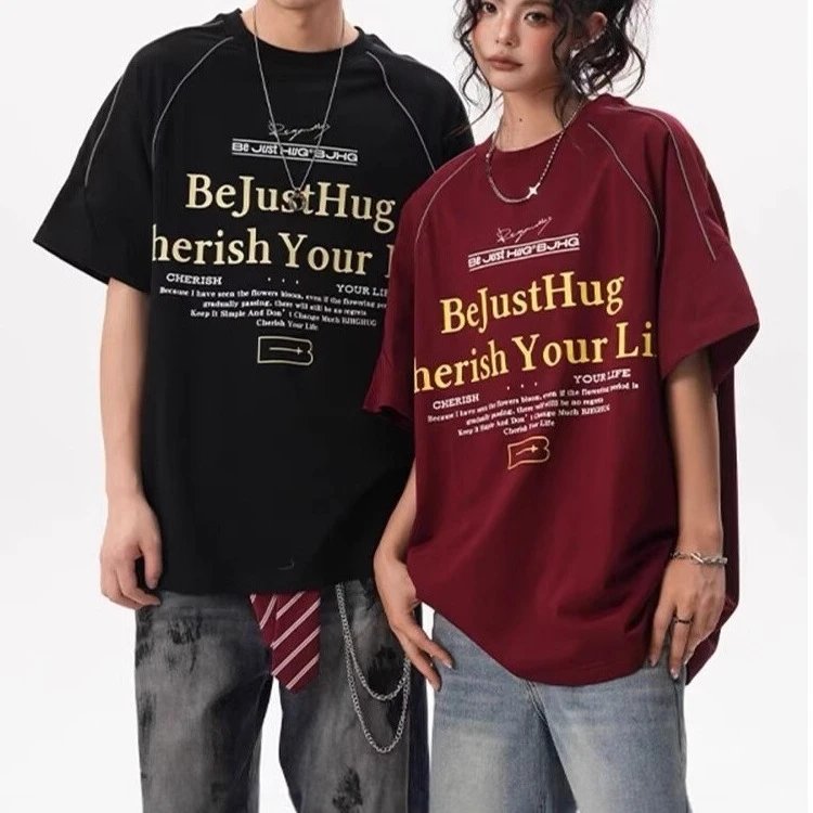Letter Print T-Shirt