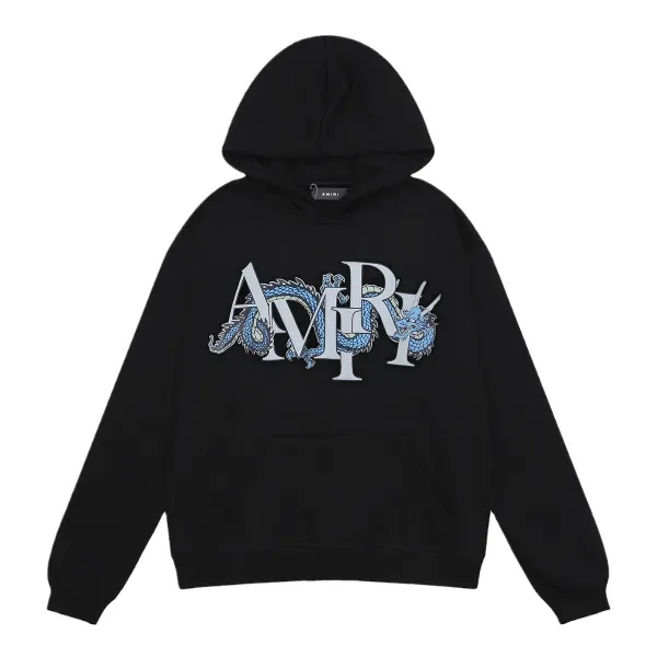 Amiri Art District White Hoodie - 8